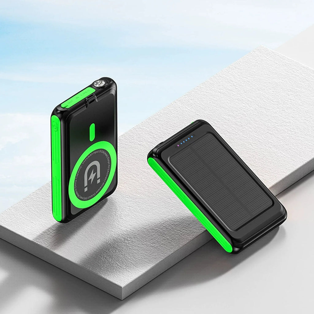 Solar Boost A Fast-Charge Magnetic Power & LED Torch