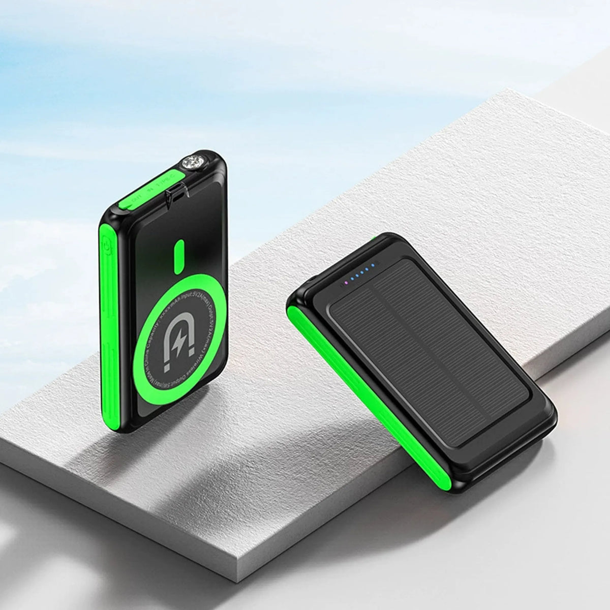 Solar Boost A Fast-Charge Magnetic Power & LED Torch