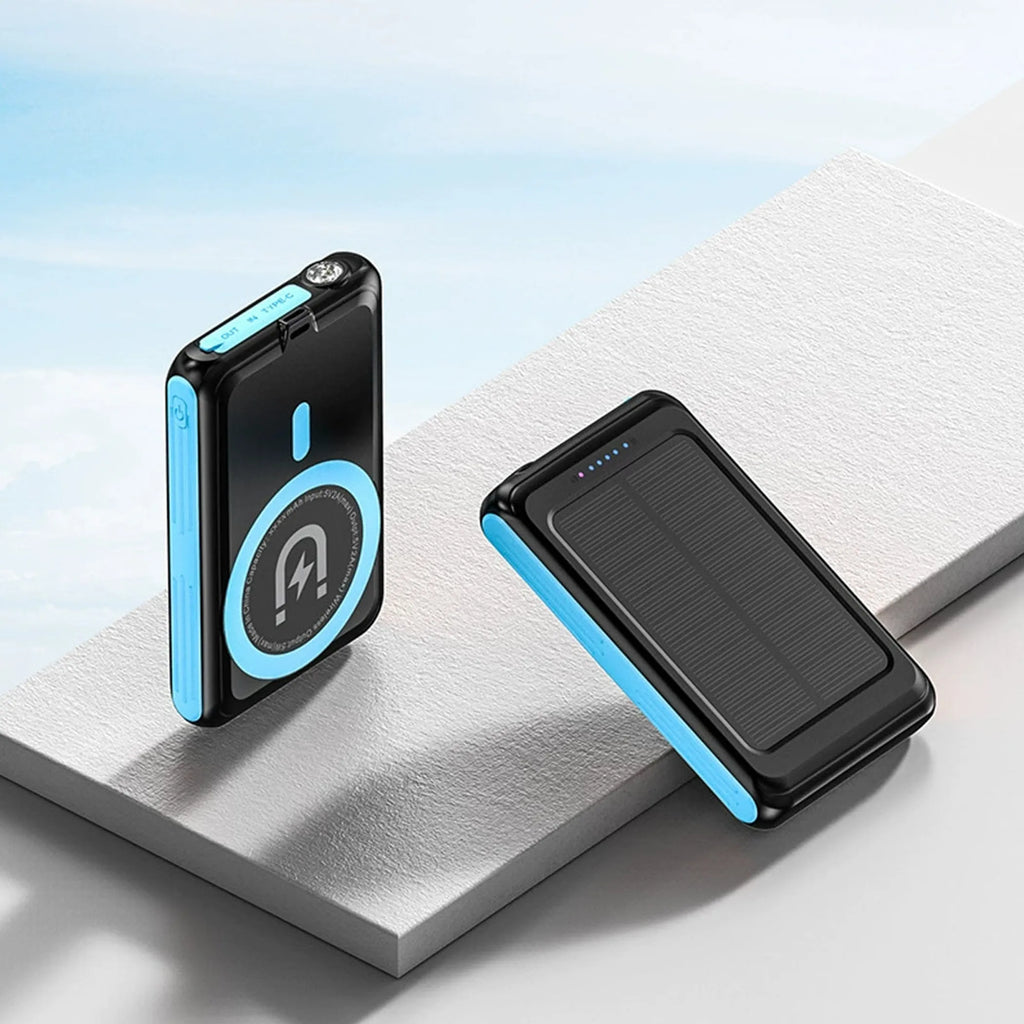 Solar Boost A Fast-Charge Magnetic Power & LED Torch