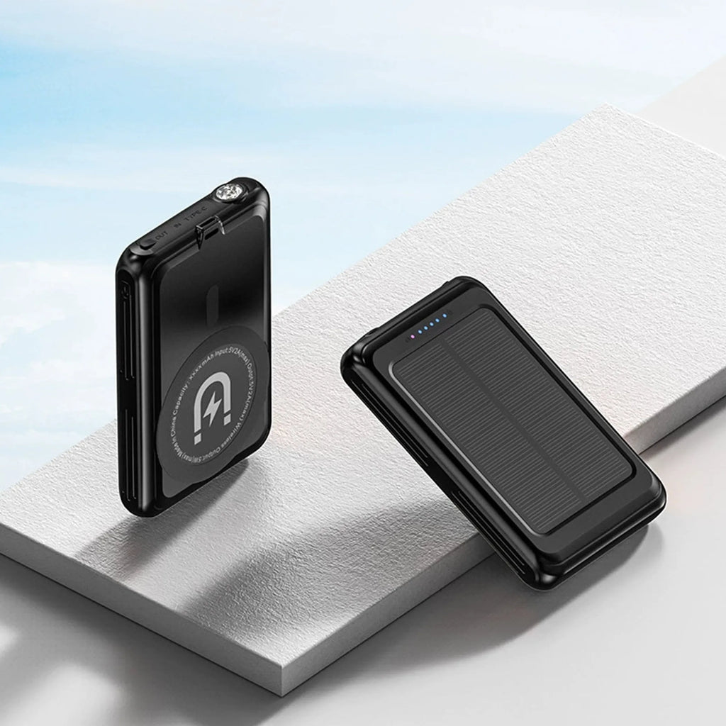 Solar Boost A Fast-Charge Magnetic Power & LED Torch