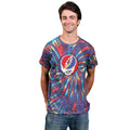 CANDY MAN T-SHIRT  Tie Dye Short Sleeve Grateful Dead T-Shirt  With SYF Cut Out