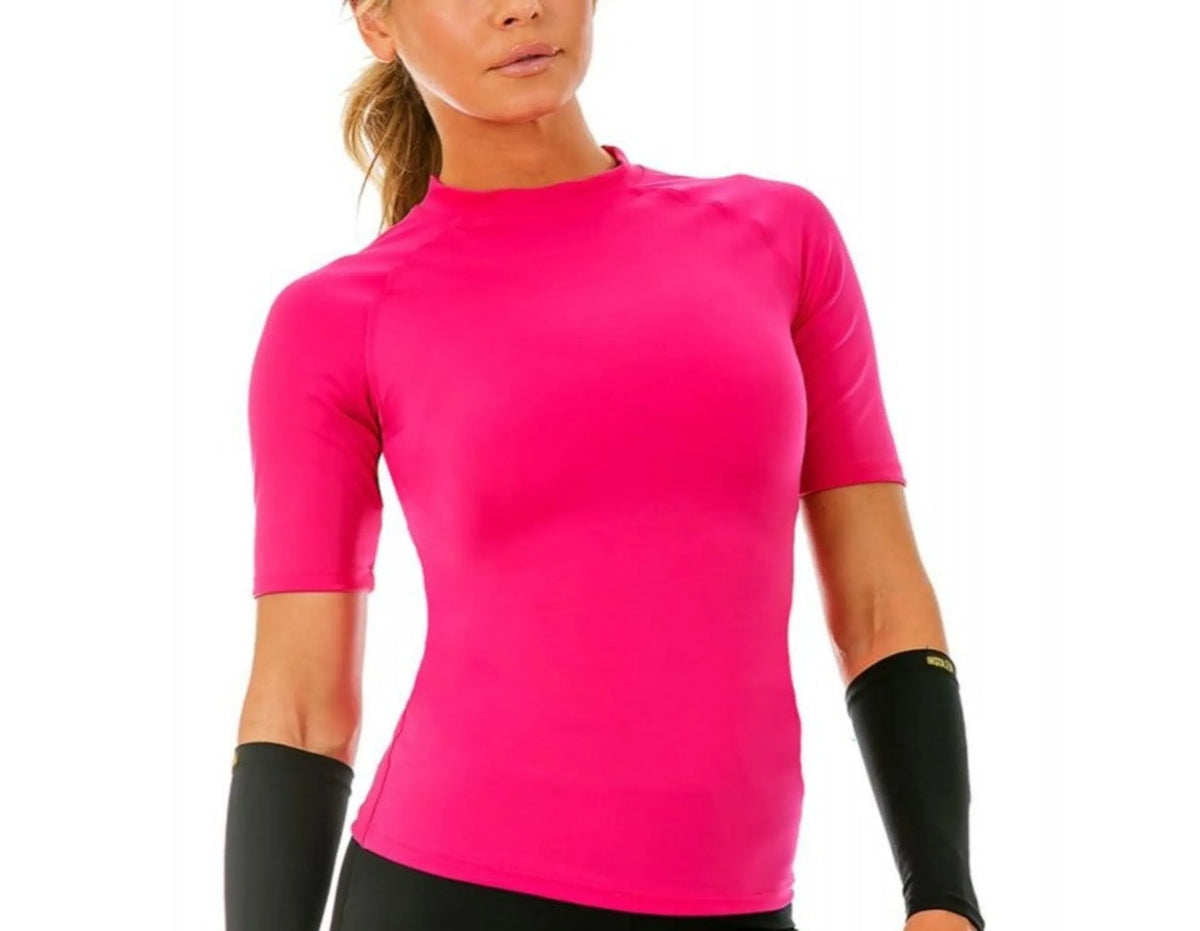 InstantFigure Activewear Compression Short Sleeve Top