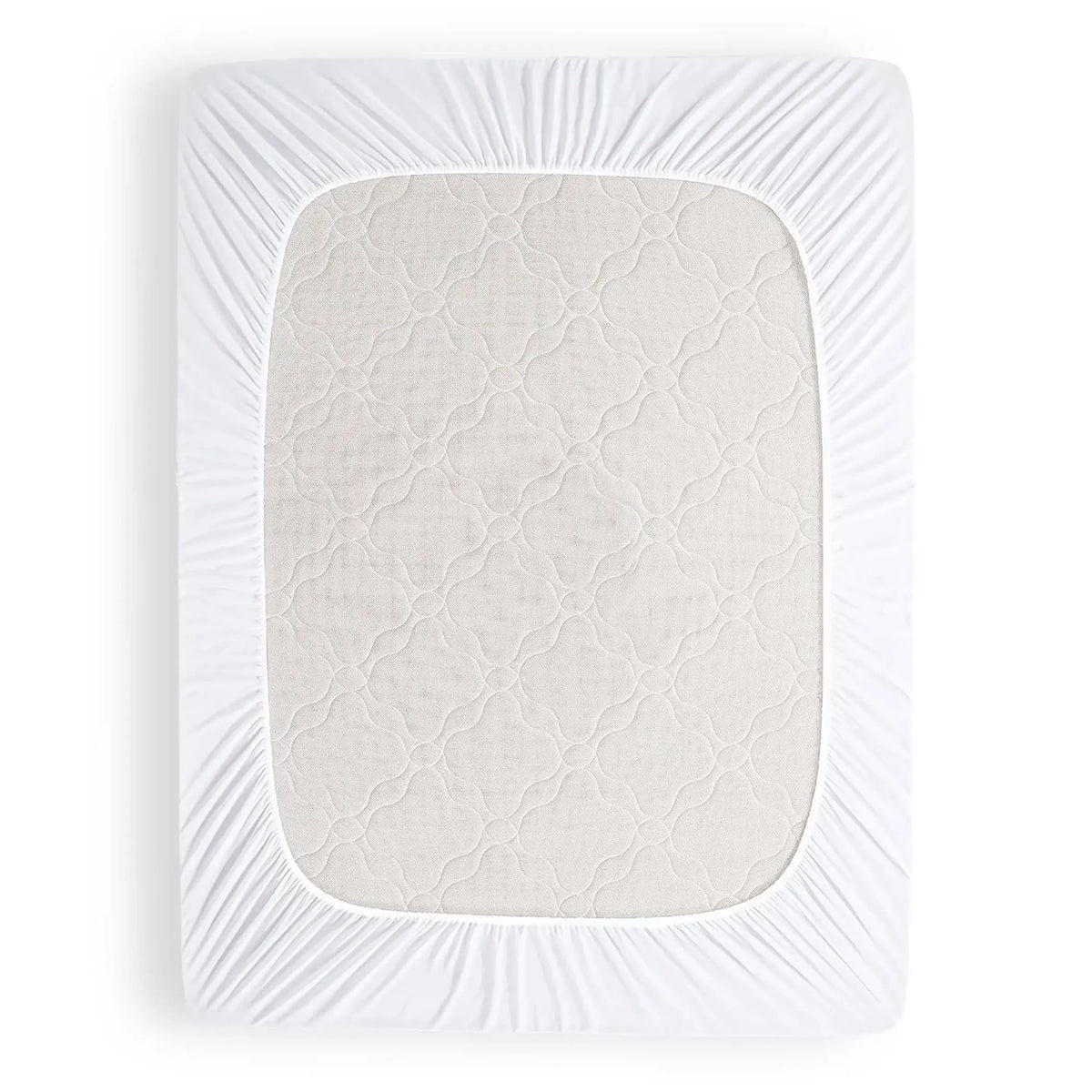 King Size Waterproof Mattress Pad Fitted Elastic Cover