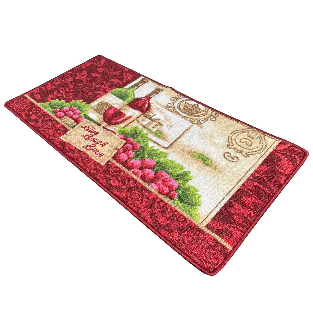 Washable Kitchen Mat With Non-Slip Backing
