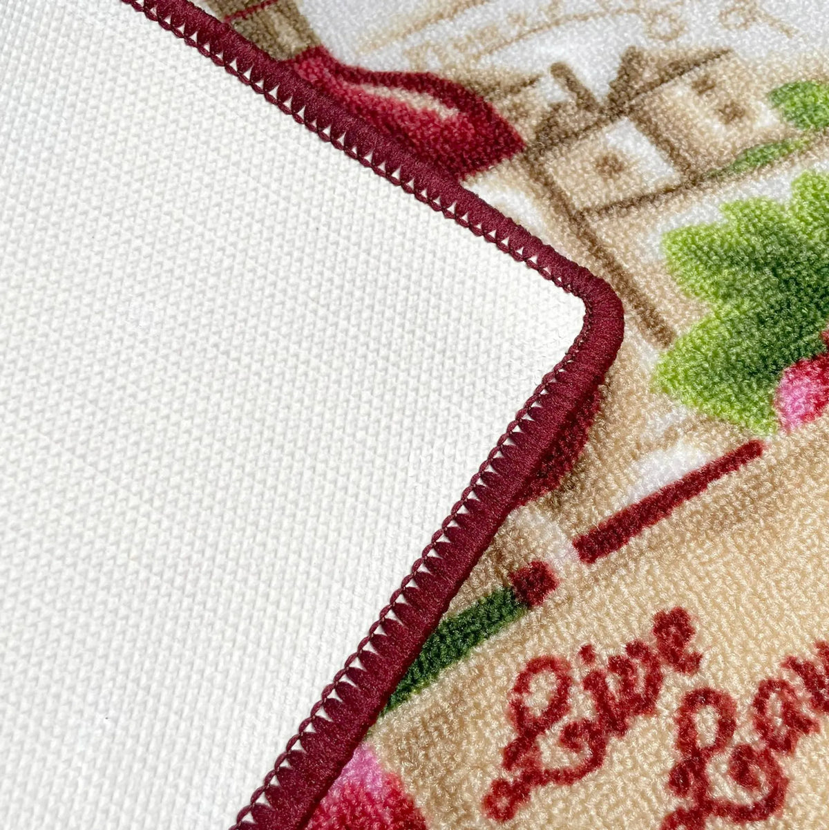 Washable Kitchen Mat With Non-Slip Backing