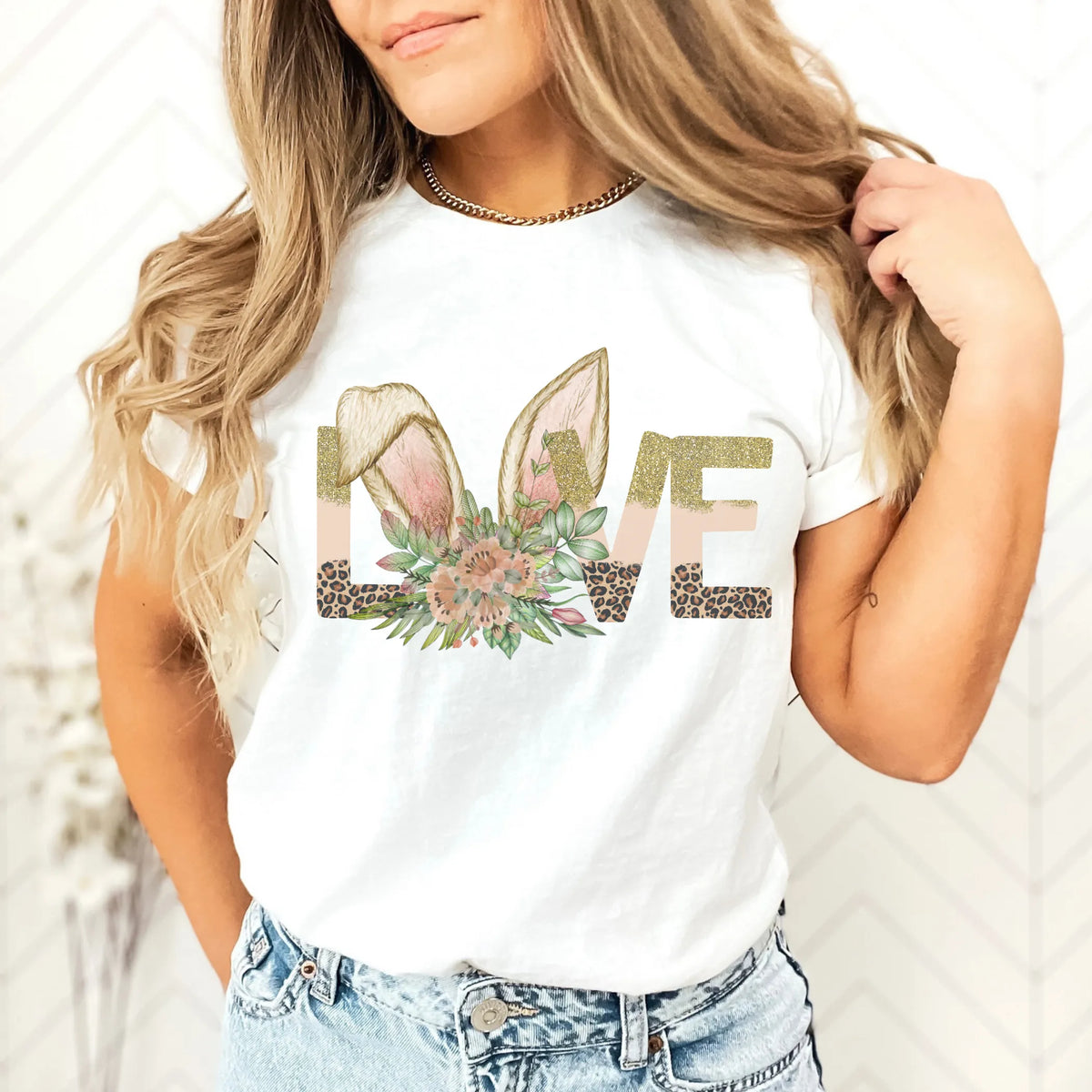 LOVE Bunny Ears T-shirt