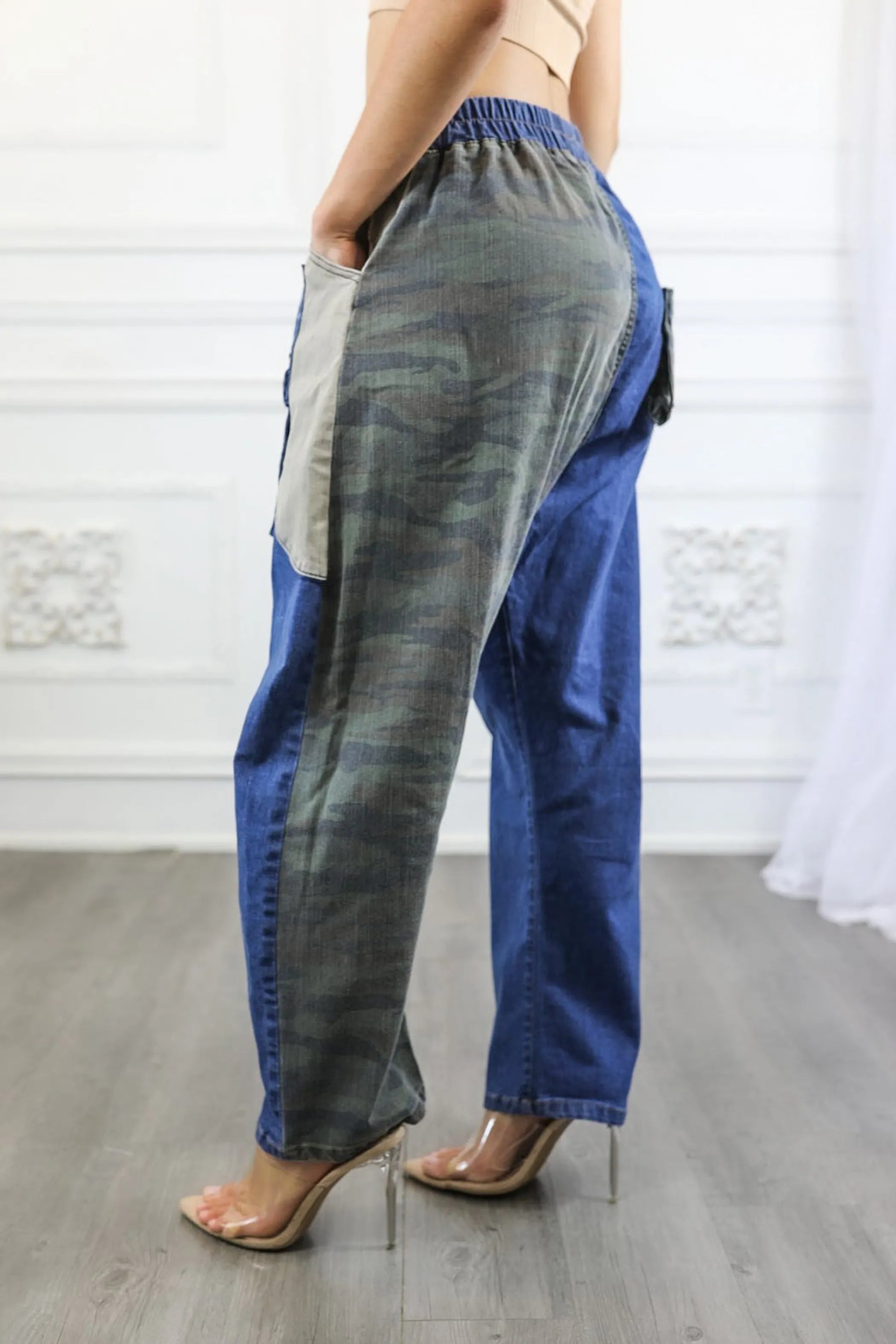 Cargo Camo Jeans