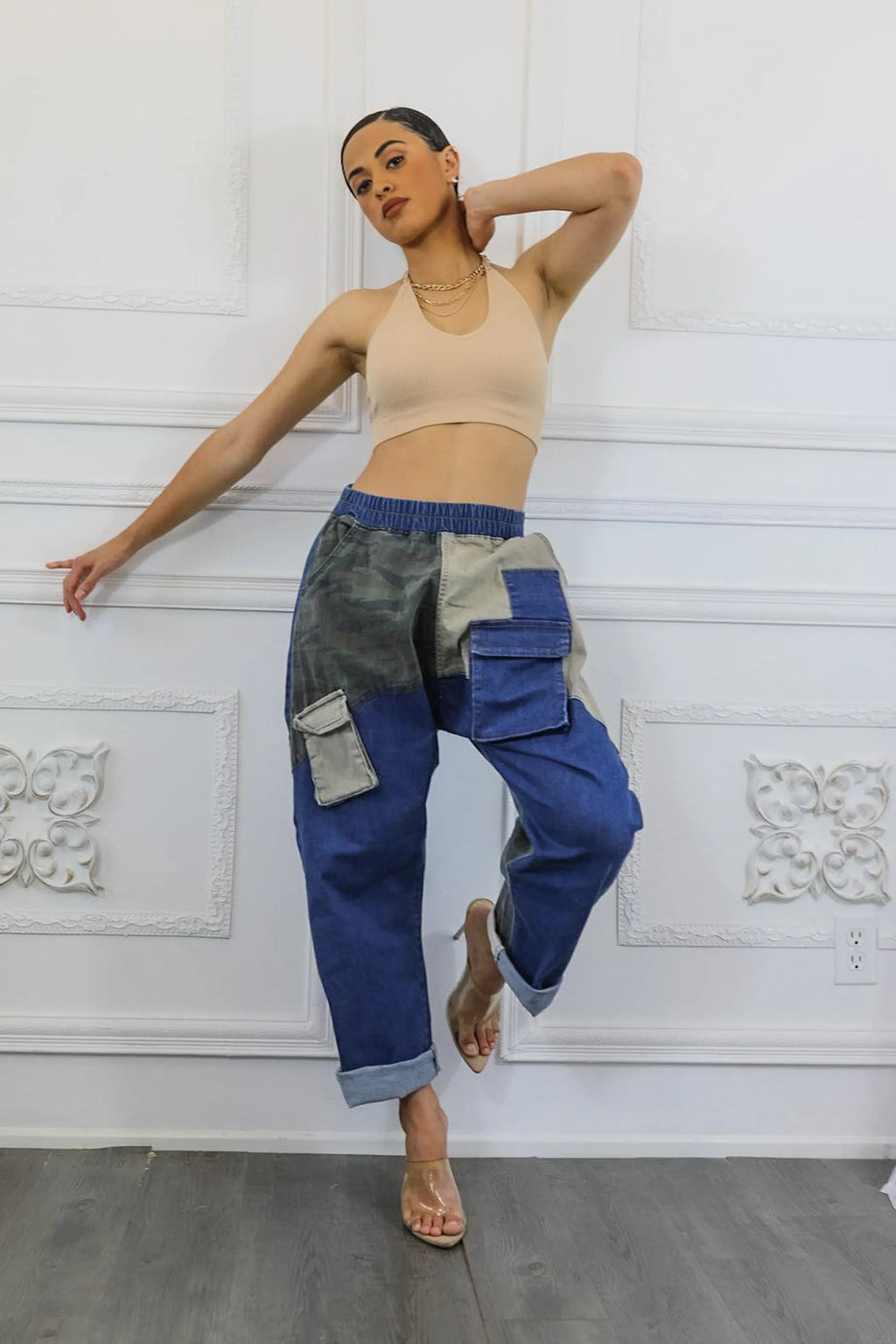 Cargo Camo Jeans