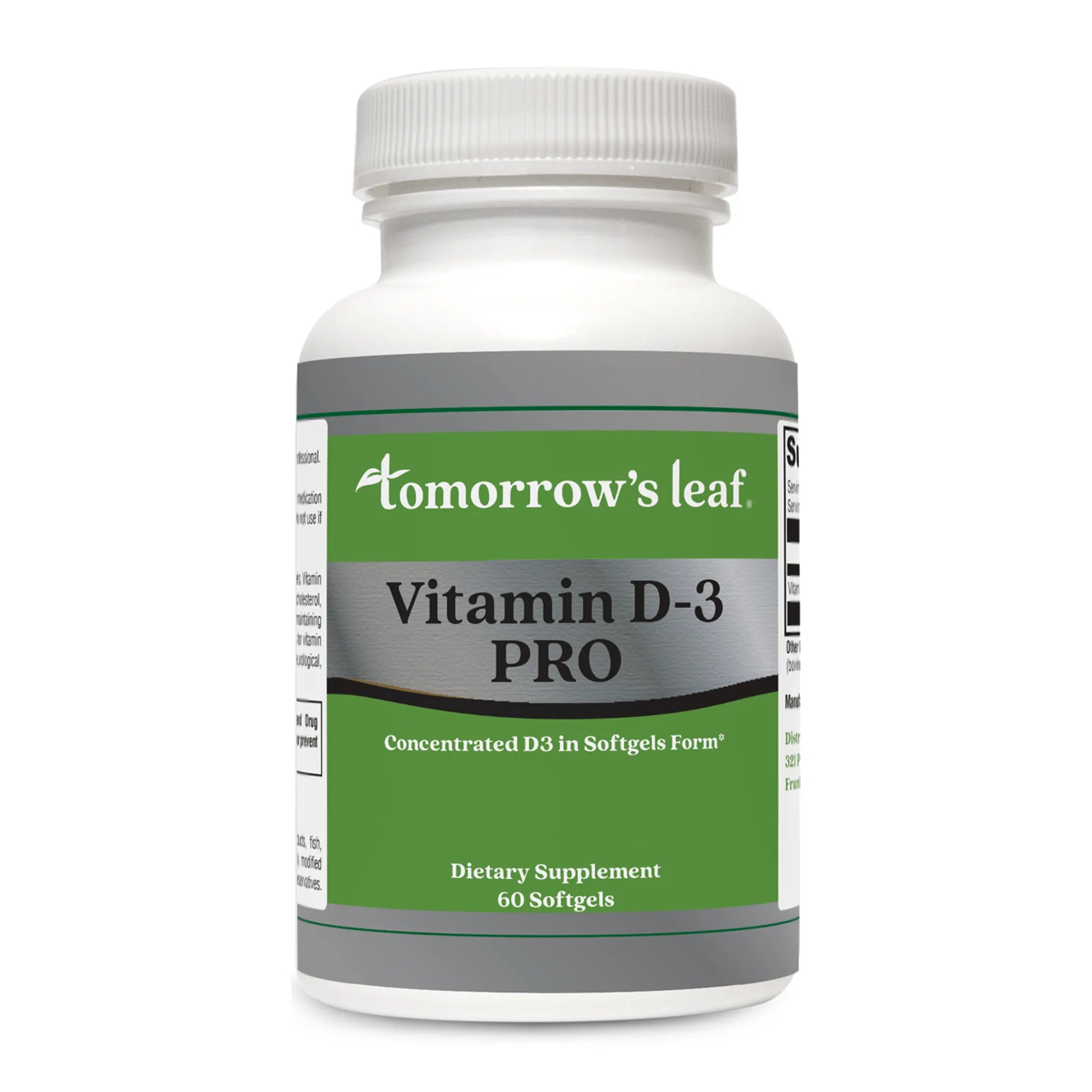 Tomorrow's Leaf Vitamin D-3 PRO