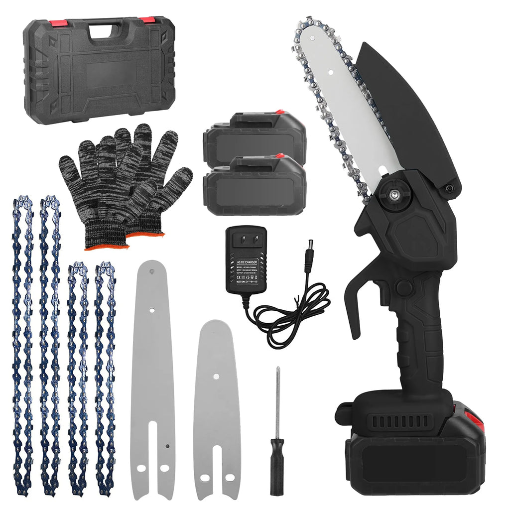 Electric Mini Chainsaw Portable Handheld