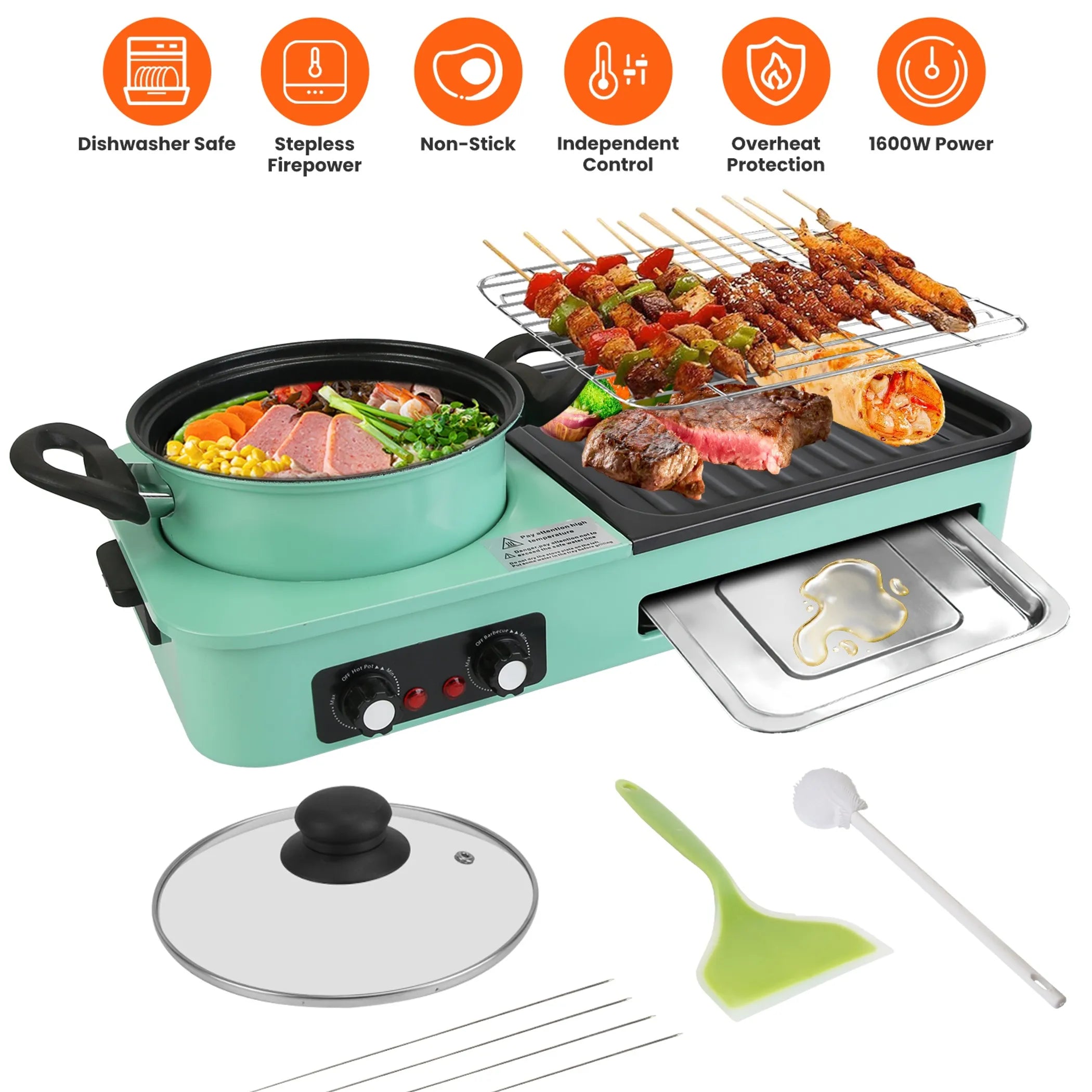 3 in 1 Electric Hot Pot
