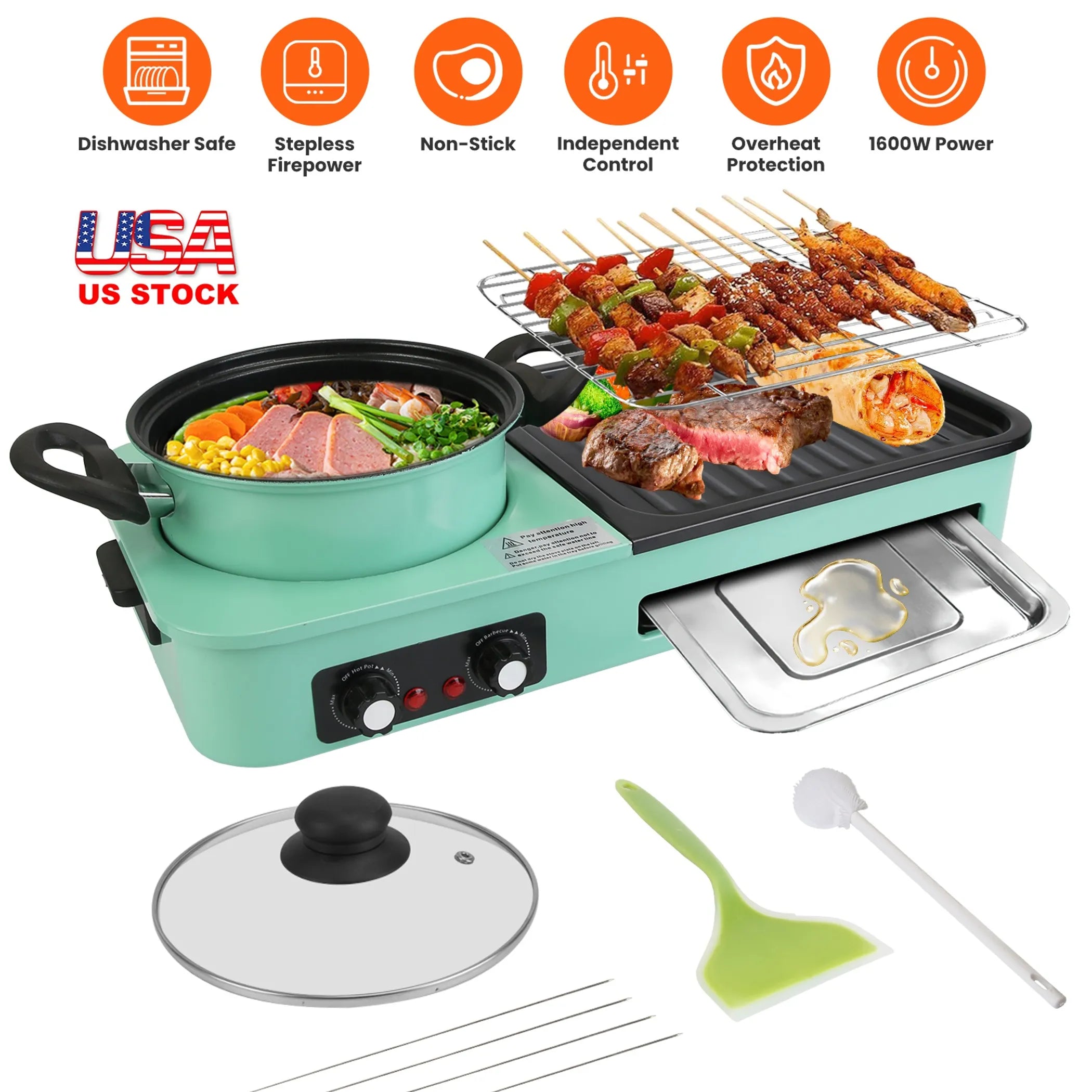 3 in 1 Electric Hot Pot