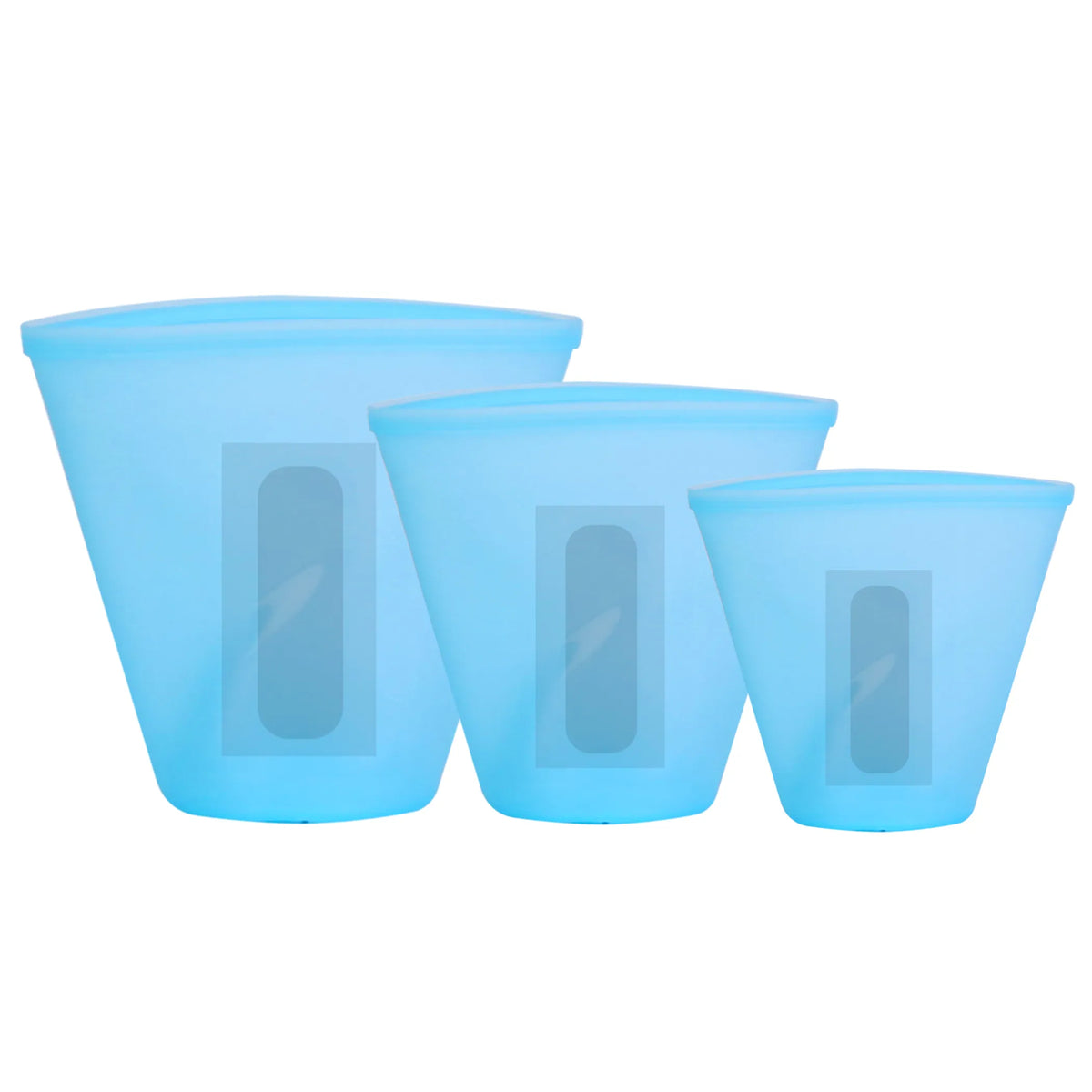 3Pcs Silicone Food Storage Bag