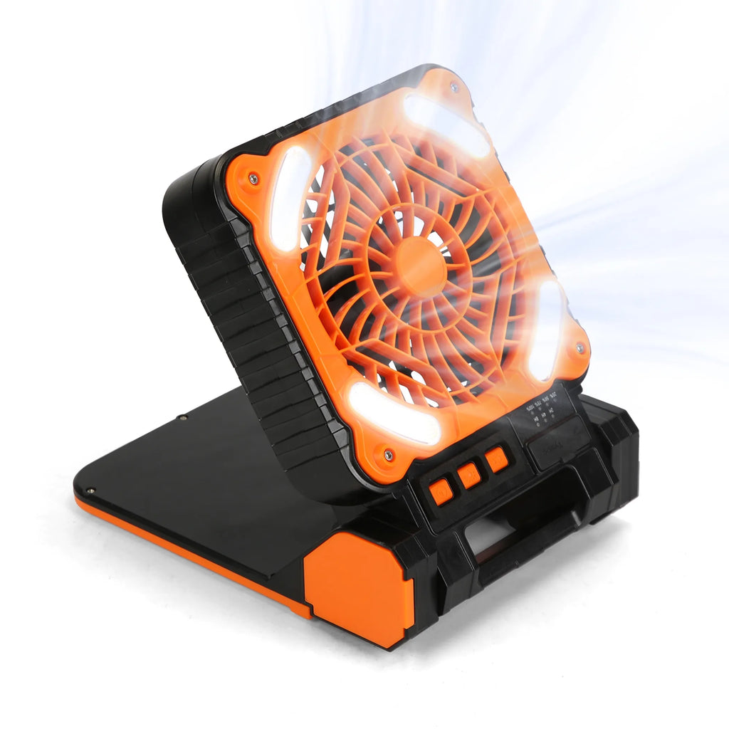 Solar Camping Fan