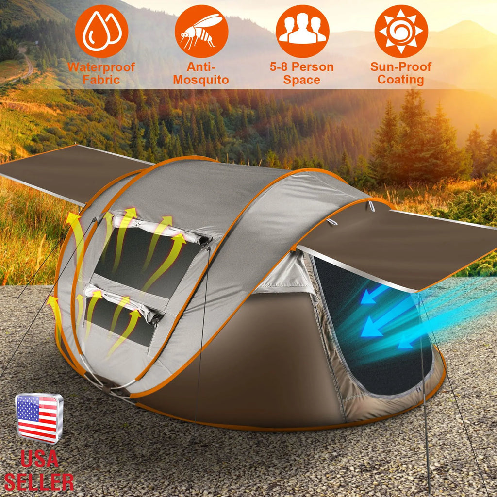 5-8 Person Pop Up Tent