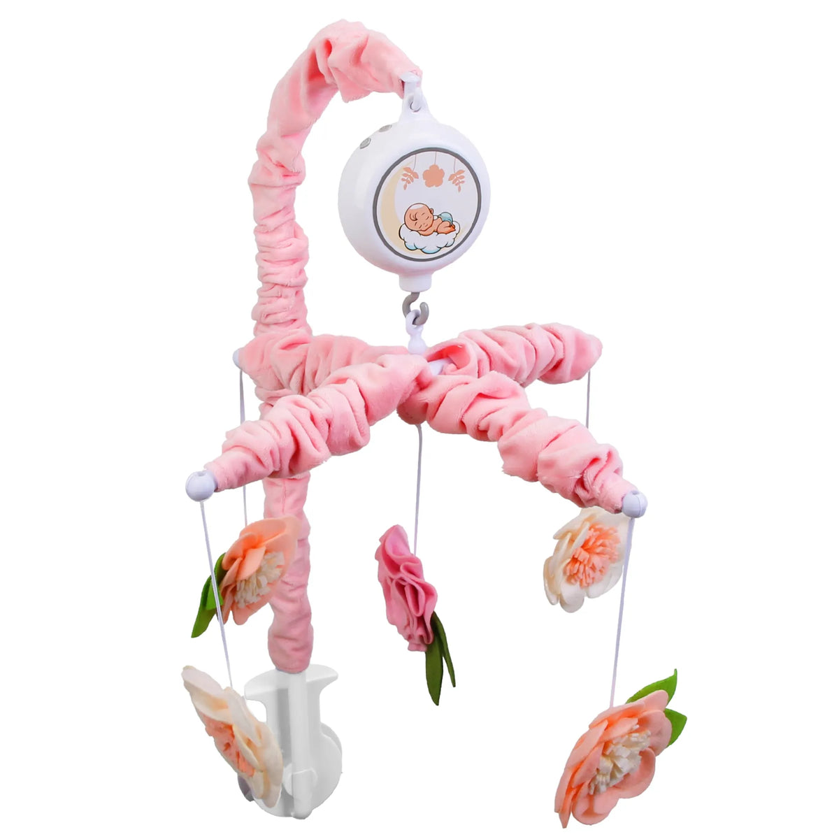 Musical Crib Mobile for Girls Baby Musical Crib Bed