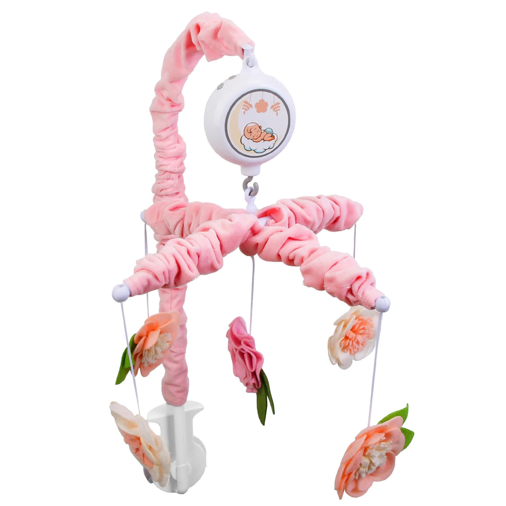 Musical Crib Mobile for Girls Baby Musical Crib Bed