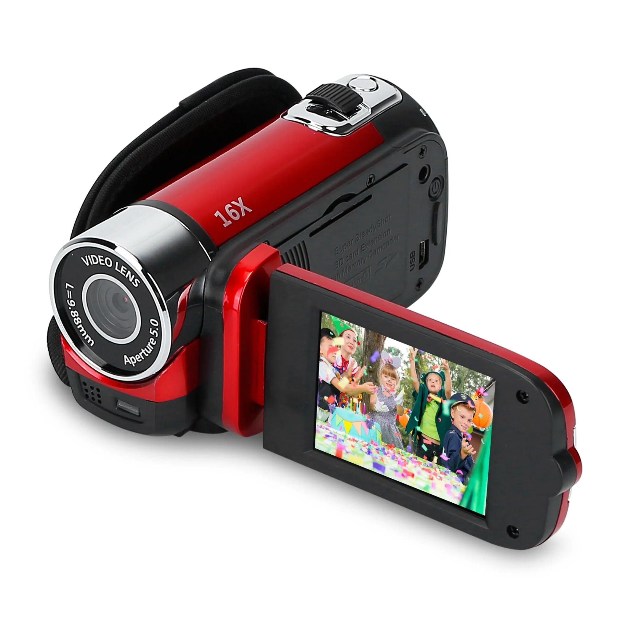 HD 1080P Digital Video Camcorder 2.7in 16X Zoom DV Camera