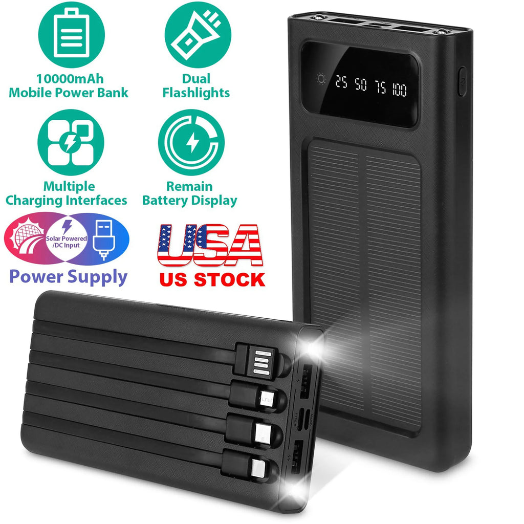 Portable Power Bank Solar Power