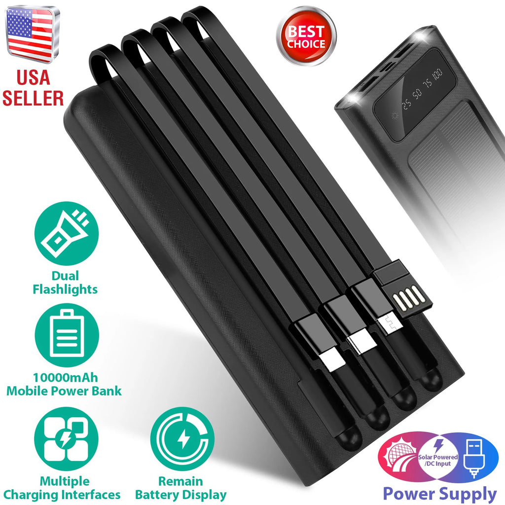 Portable Power Bank Solar Power