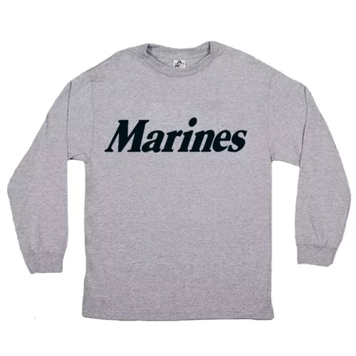Marines Long Sleeve T-Shirt Grey Small