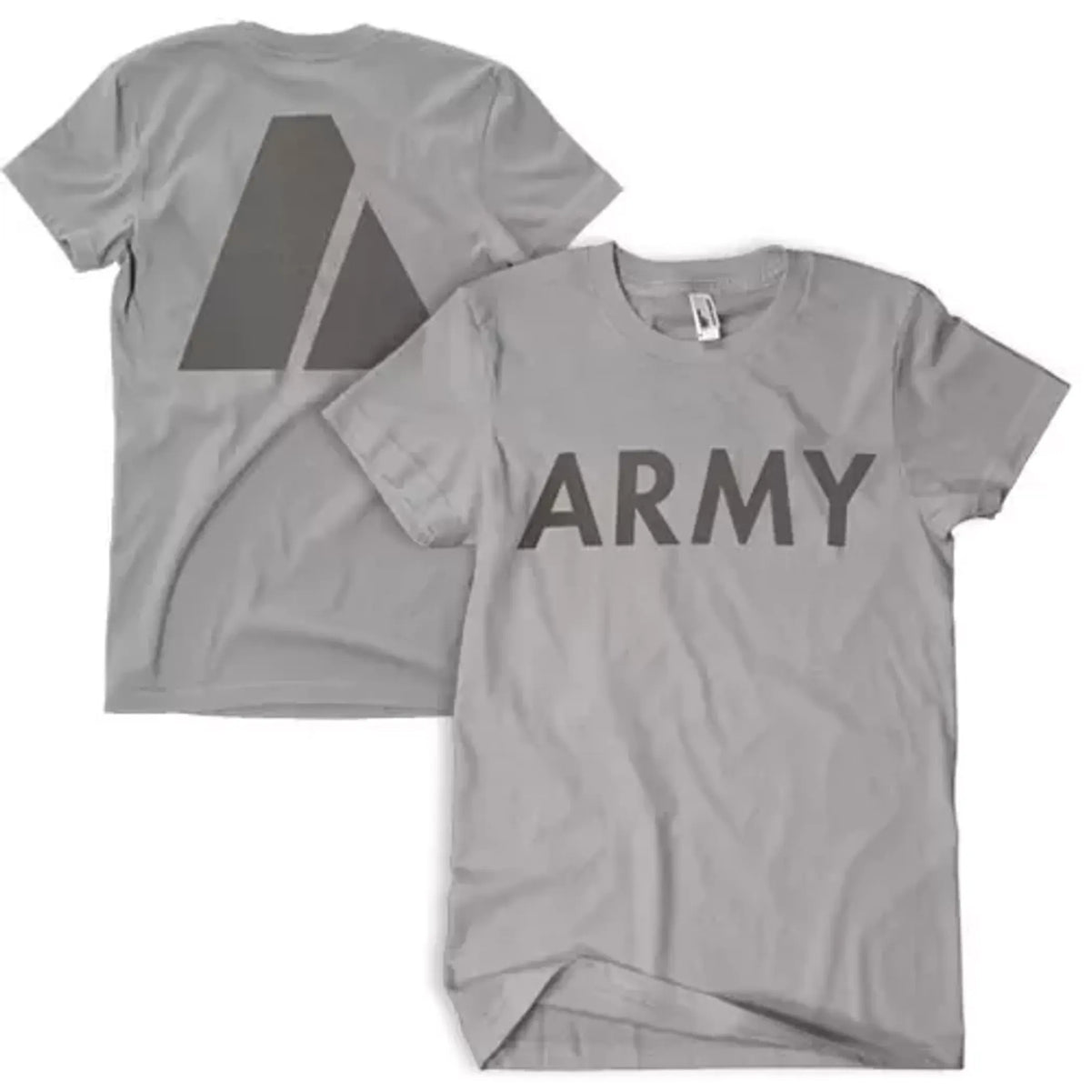 Army Reflective T-Shirt, Grey Small