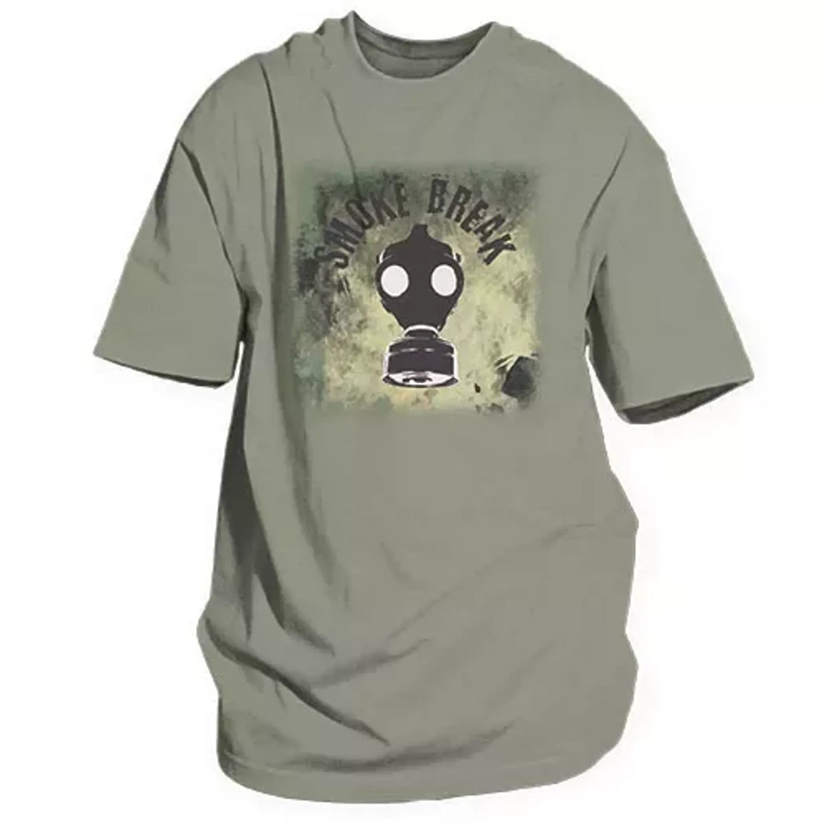 Smoking Men's T-Shirt Olive Drab - Small