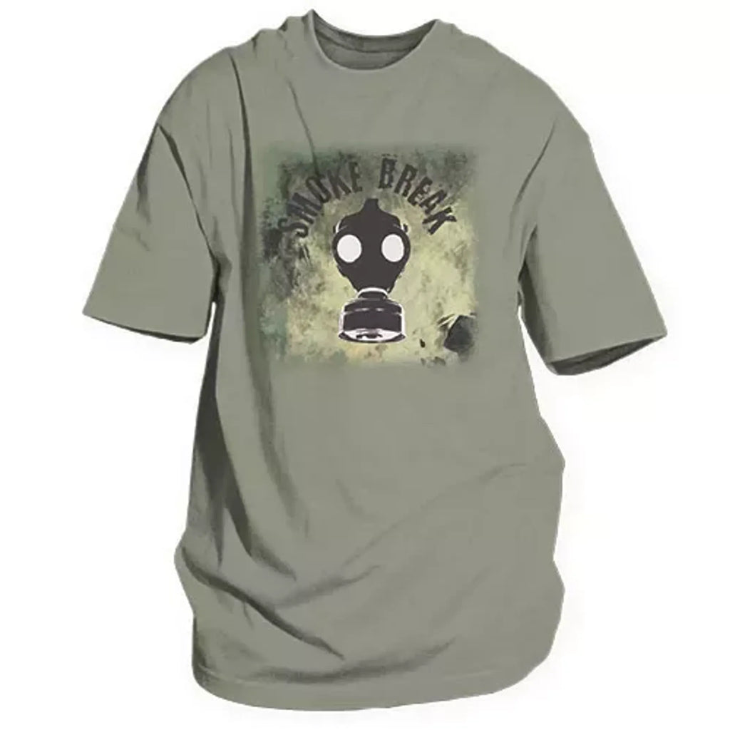 Smoking Men's T-Shirt Olive Drab - Small