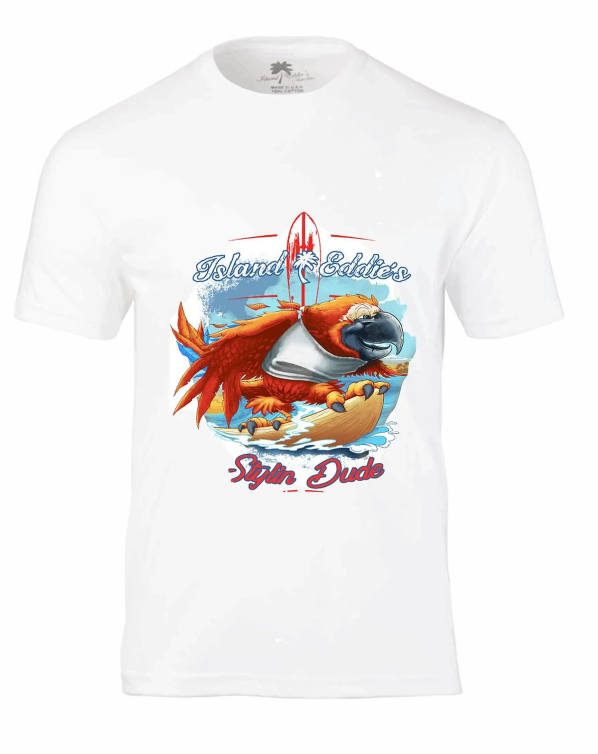 Island Eddie's Tropical Graphic T-Shirt
