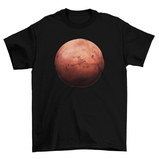 /Mars planet realistic t-shirt